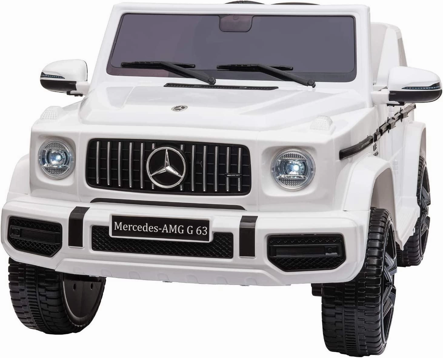 Mercedes-Benz AMG G63 Battery Ride-on Car with Remote Control - White