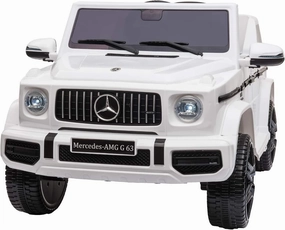 Mercedes-Benz AMG G63 Battery Ride-on Car with Remote Control - White