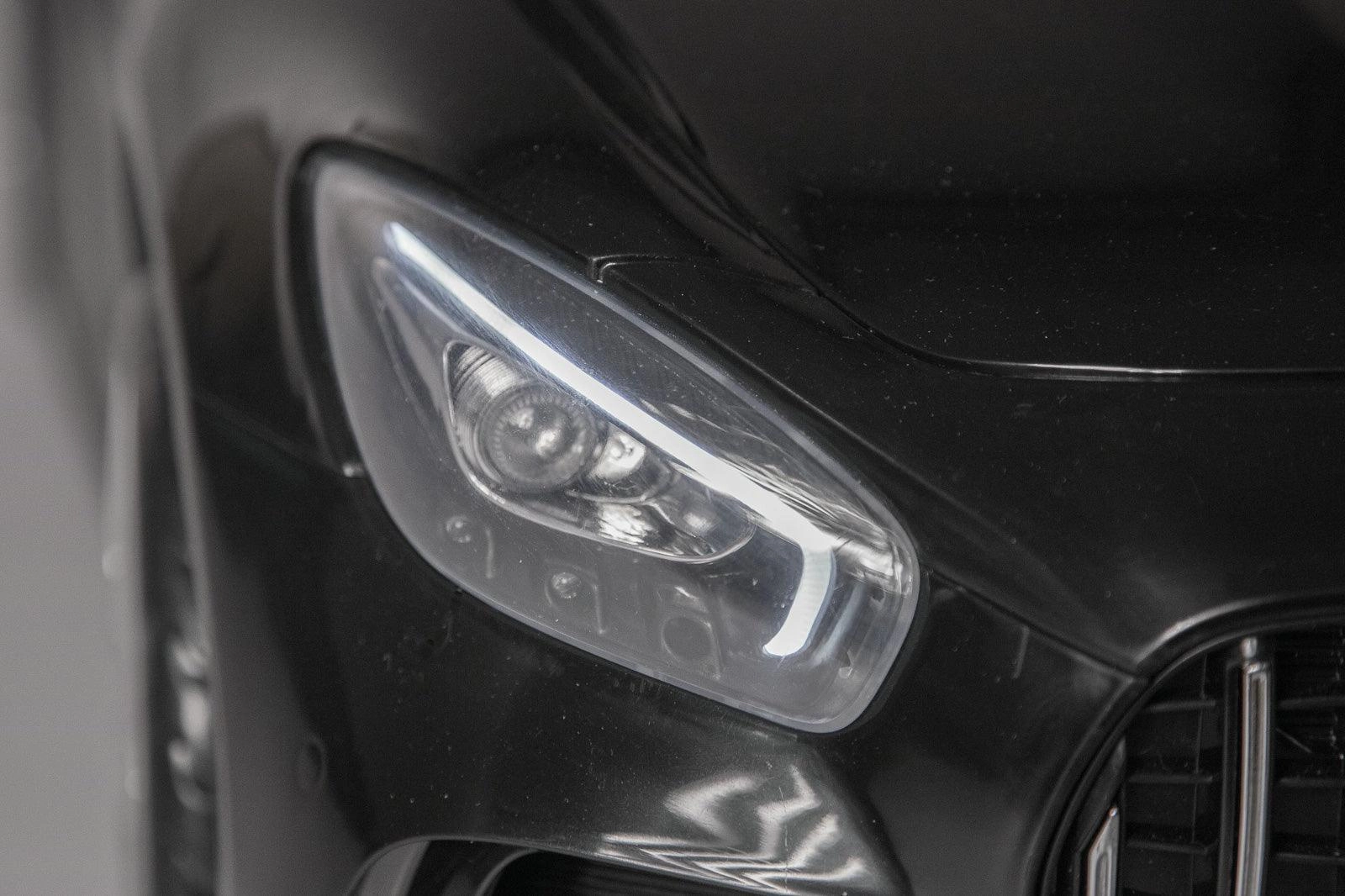 Mercedes-Benz AMG GTR 6V Battery Ride-on Car - Black