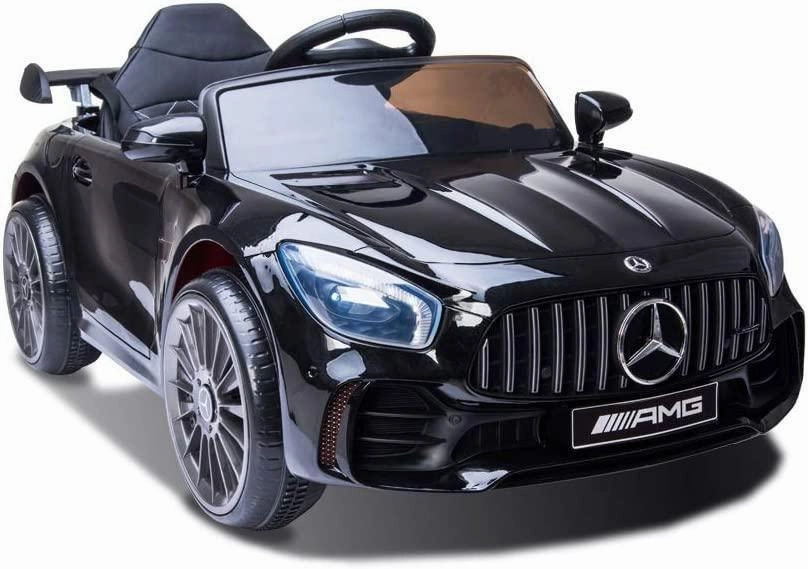 Mercedes-Benz AMG GTR 6V Battery Ride-on Car - Black X-DISPLAY
