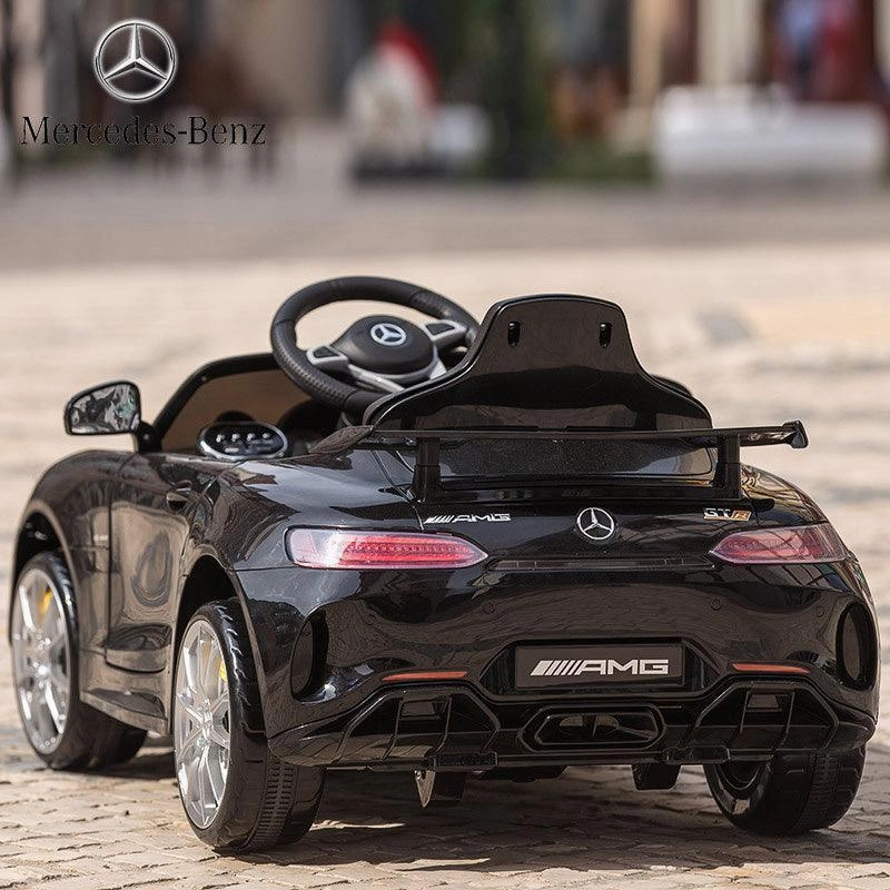 Mercedes-Benz AMG GTR 6V Battery Ride-on Car - Black X-DISPLAY