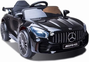 Mercedes-Benz AMG GTR 6V Battery Ride-on Car - Black X-DISPLAY
