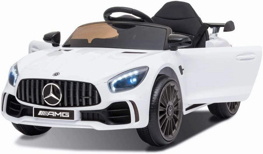 Mercedes-Benz AMG GTR 6V Battery Ride-on Car - White