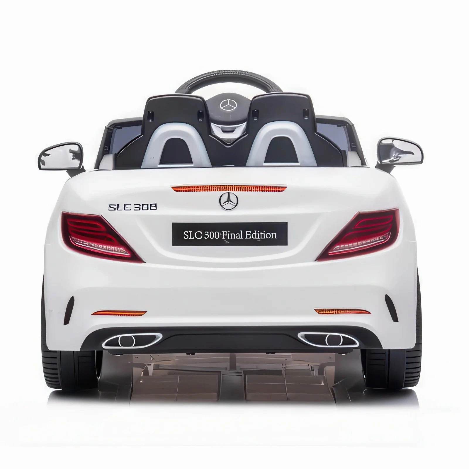 Mercedes SLC 300 12v Battery Ride-on - White