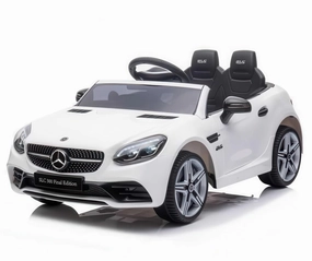 Mercedes SLC 300 12v Battery Ride-on - White