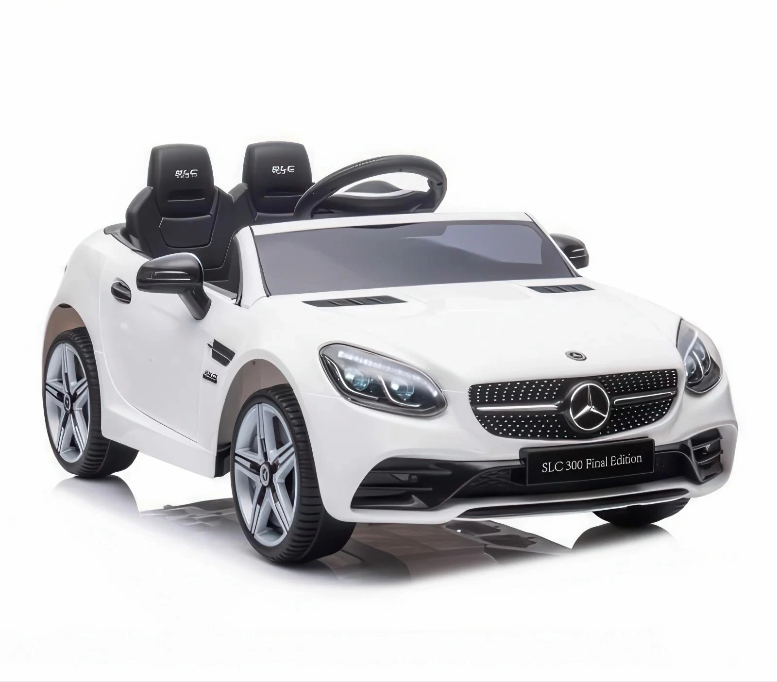 Mercedes SLC 300 12v Battery Ride-on - White