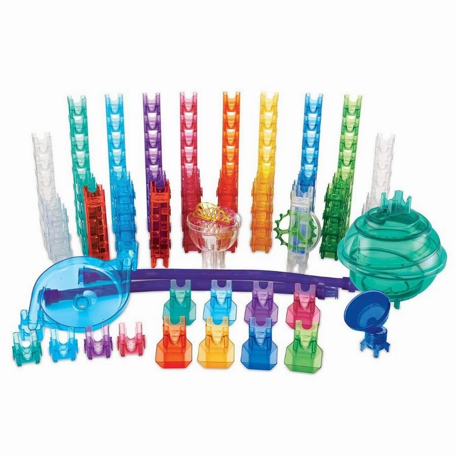 Mindware - Q-BA-MAZE 2.0: Ultimate Stunt Set Marble Run