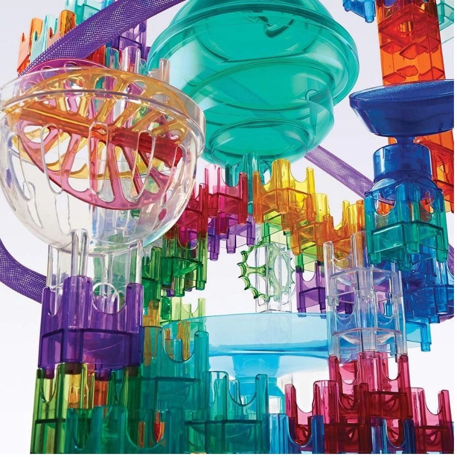 Mindware - Q-BA-MAZE 2.0: Ultimate Stunt Set Marble Run