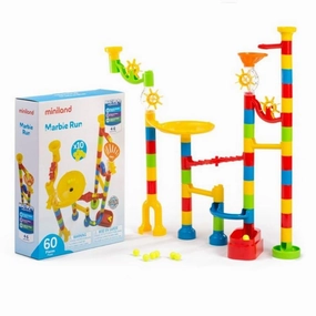 Miniland - Marbulous Marble Run 60 Pieces