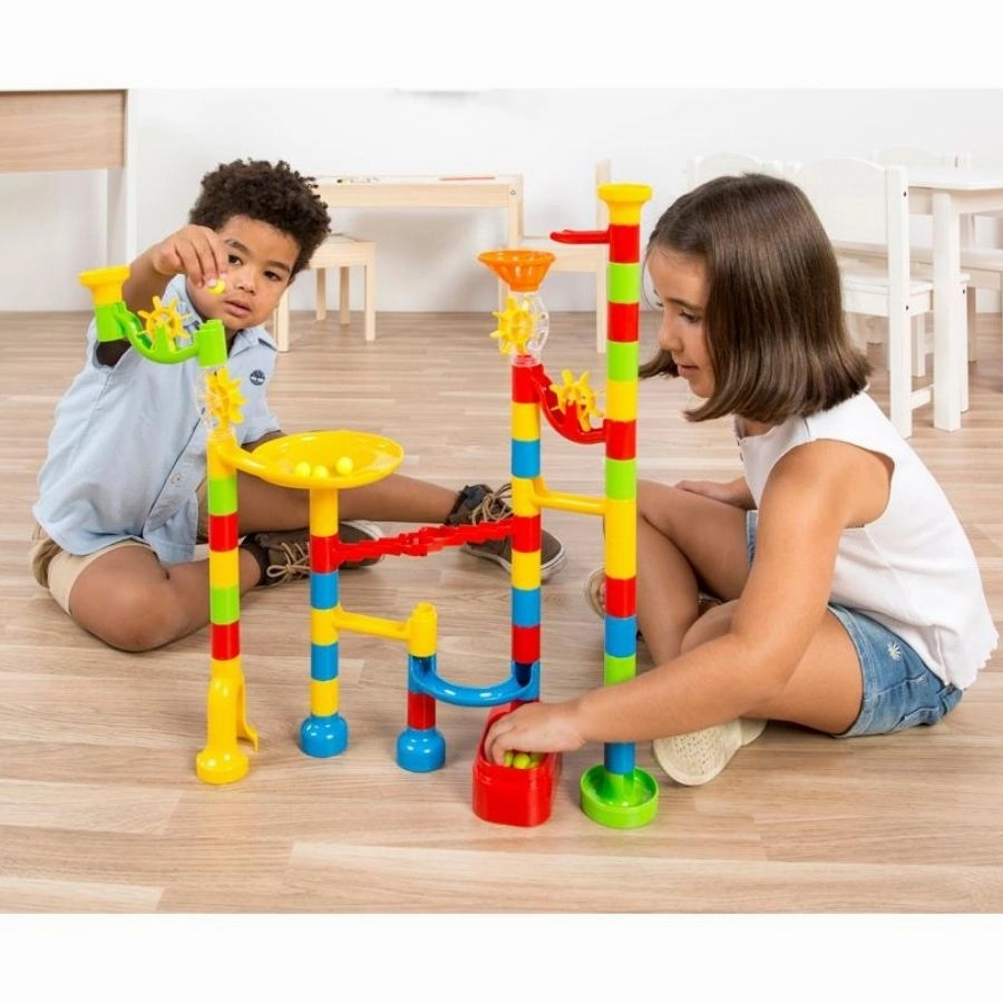 Miniland - Marbulous Marble Run 60 Pieces