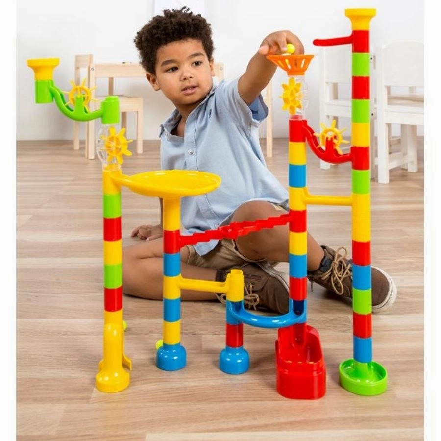 Miniland - Marbulous Marble Run 60 Pieces