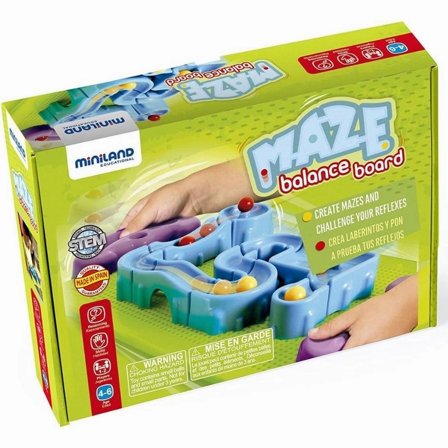 Miniland - Maze Balance Board Game