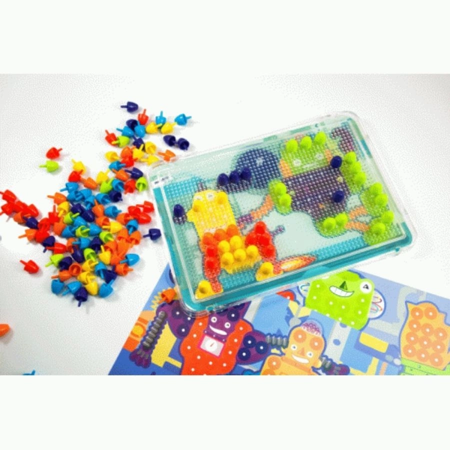 Miniland - Peg Board Mosaics 15 mm