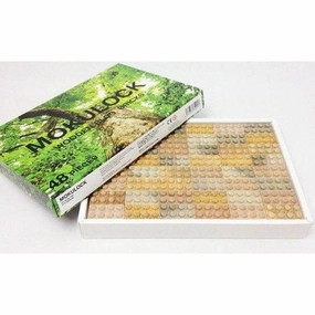 Mokulock - Wooden Building Blocks 48 Piece Set