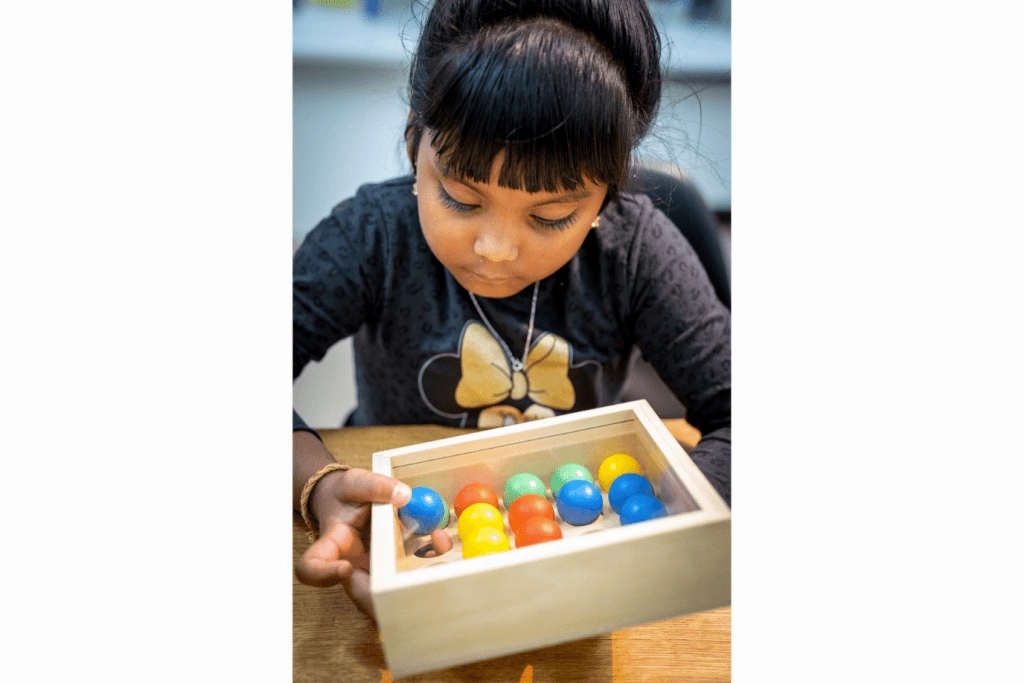 Mosaic Tray with Coloured Balls