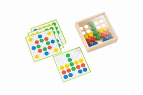 Mosaic Tray with Coloured Balls