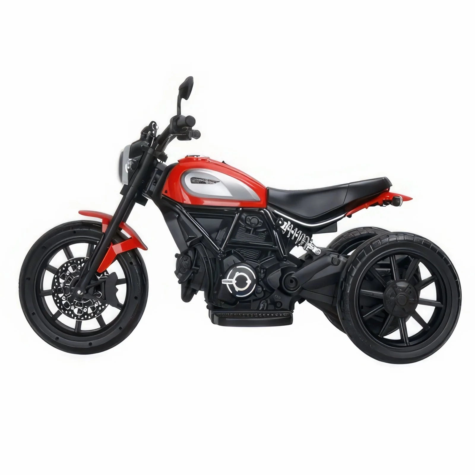 Moto Ducati Scrambler Electric 12V Battery Powered 3-Wheel Motorbike Ride-on