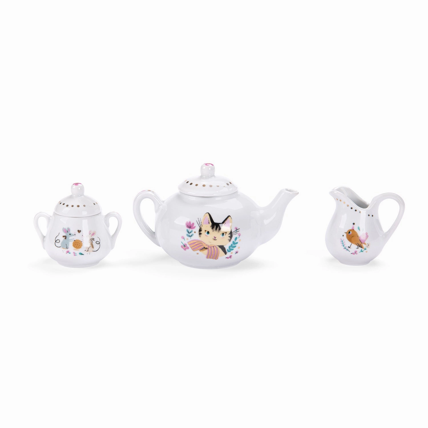 Moulin Roty Les Parisiennes Ceramic Tea Set
