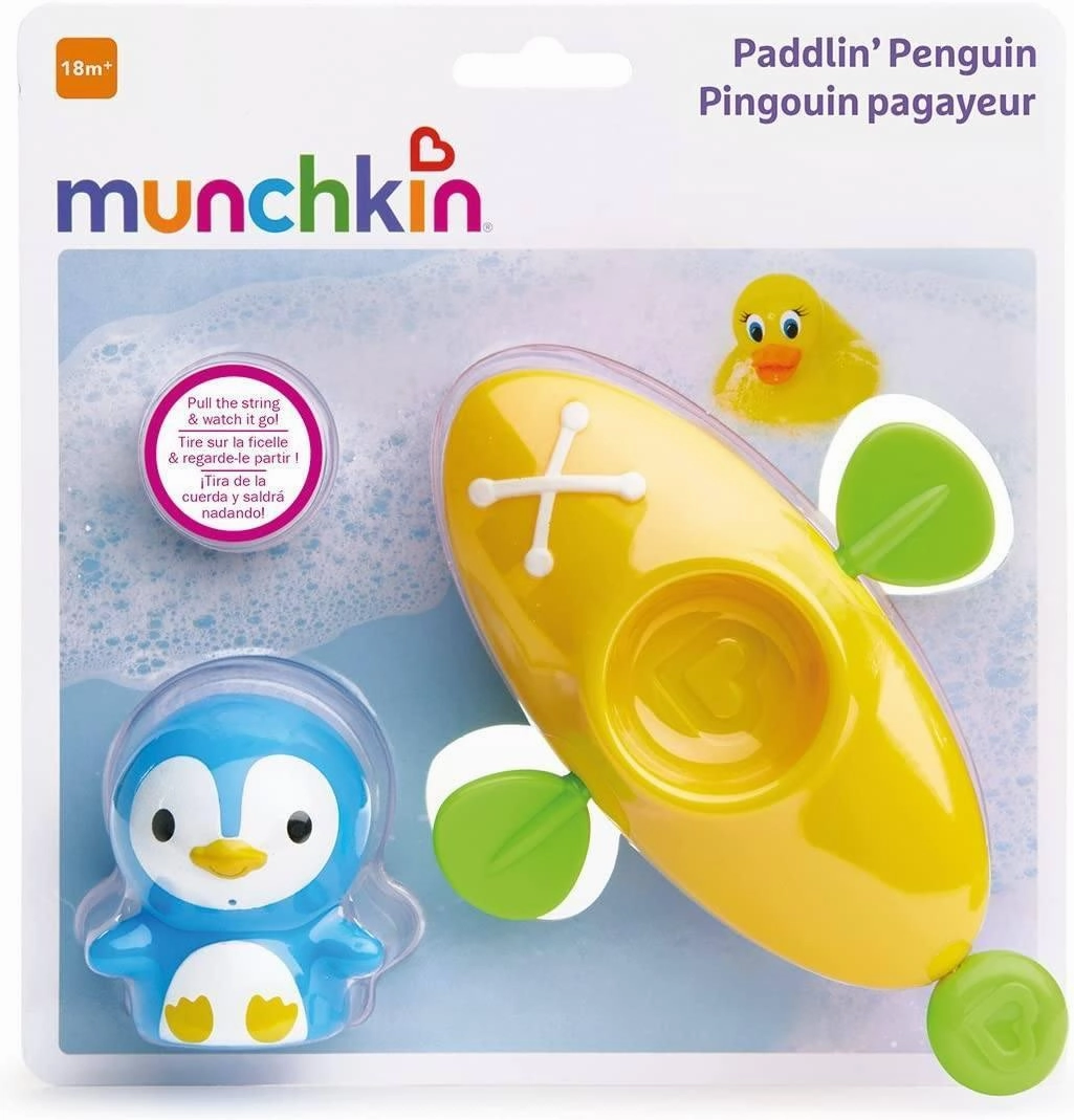 Munchkin Bath Toy Paddling Penguin