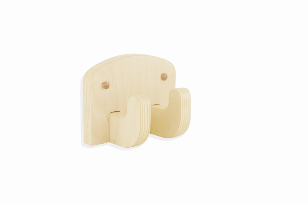 Natural Hook N' Store Wall Mount