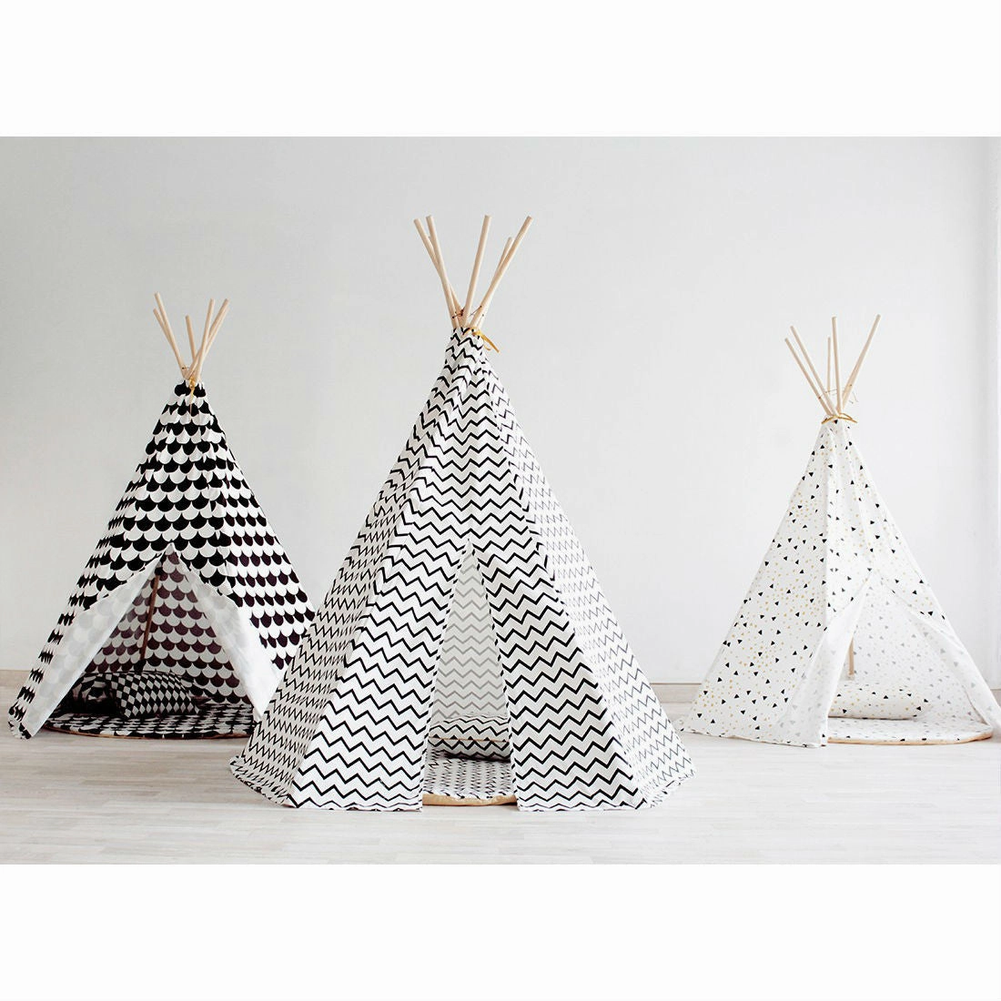 Nobodinoz Arizona Teepee Black Scales