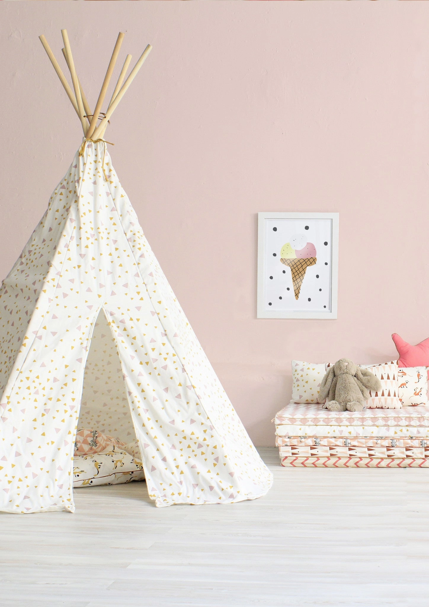 Nobodinoz Arizona Teepee Pink Honey Sparks