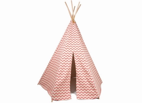 Nobodinoz Arizona Teepee Zigzag Pink