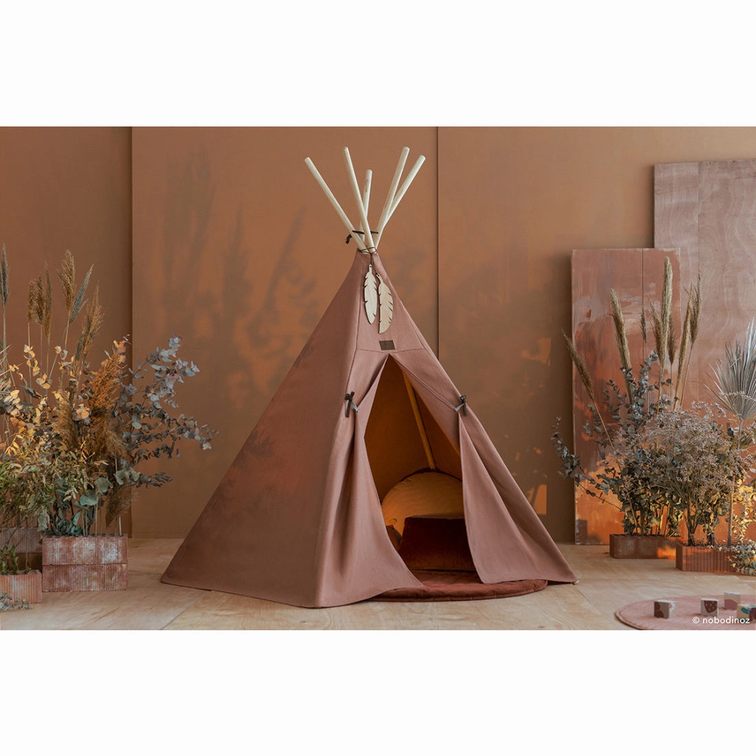 nobodinoz Nevada Tipi Sienna Brown