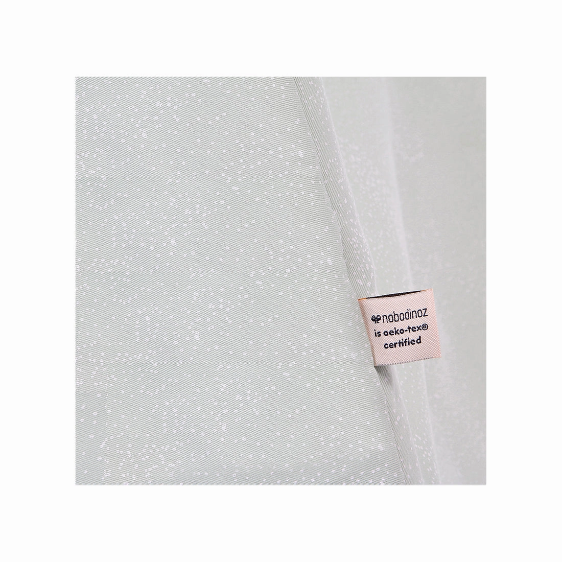 nobodinoz Phoenix Teepee White Bubble/Aqua