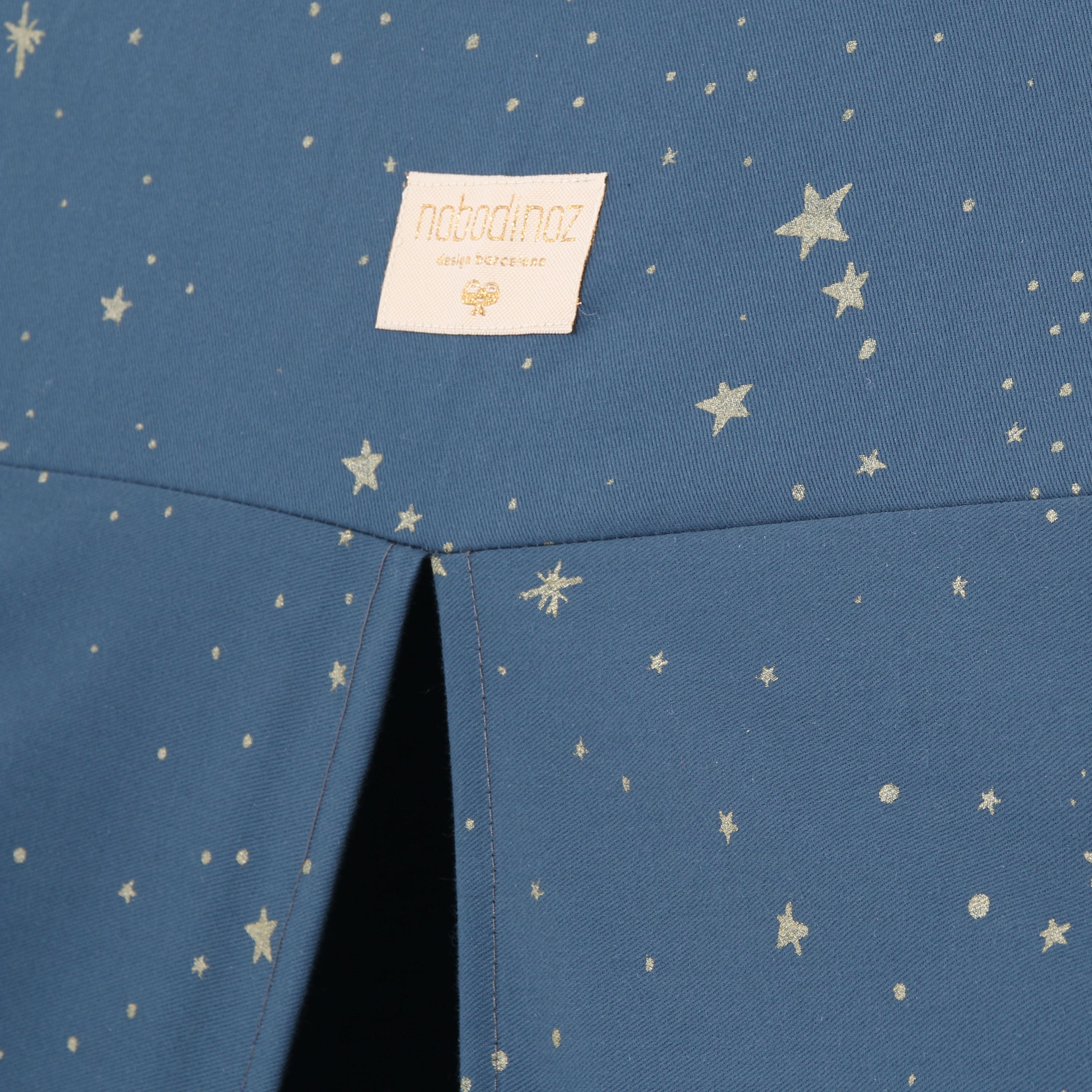 nobodinoz Teepee Gold Stella/Night Blue