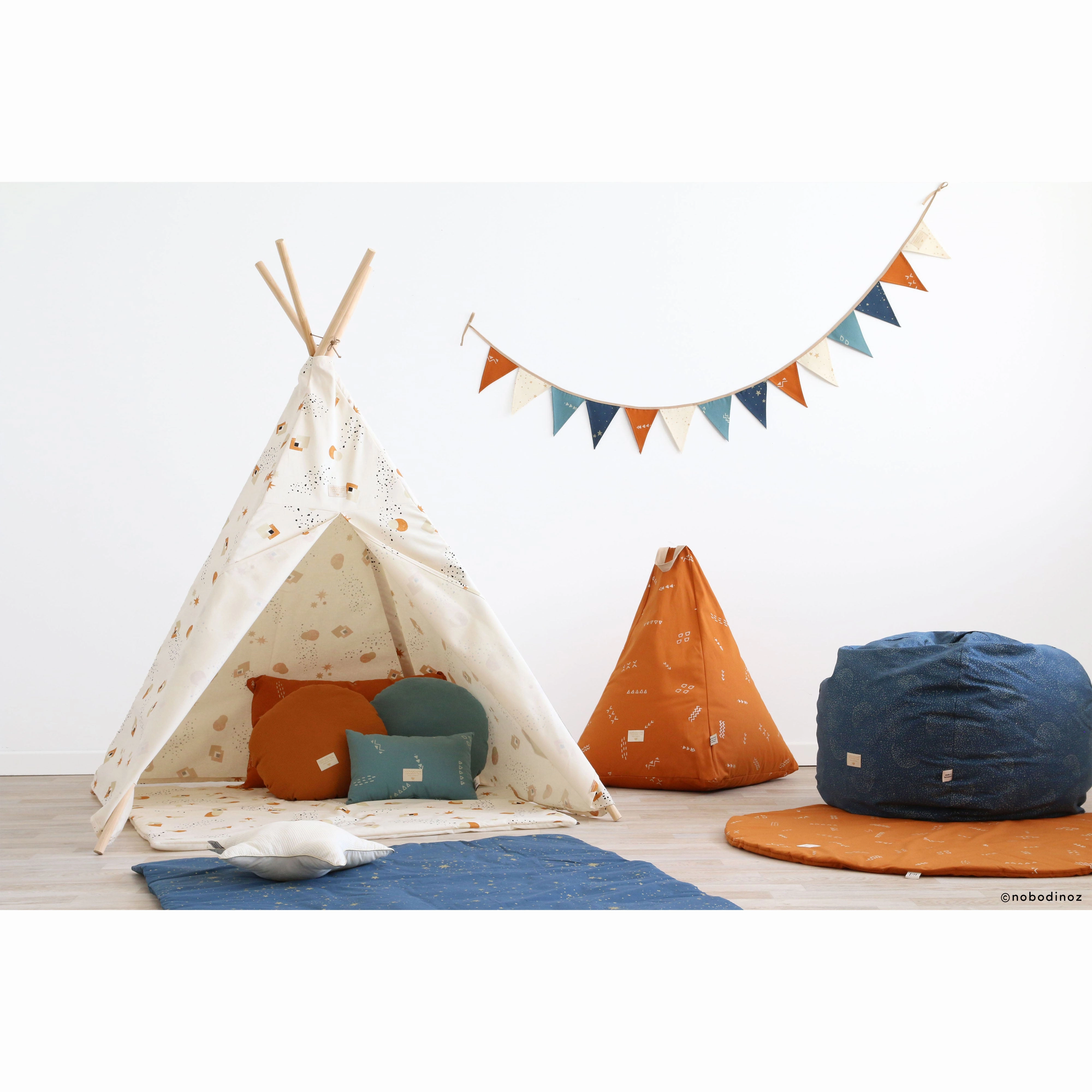 nobodinoz Teepee Sunset Eclipse/Natural