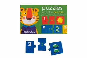 Number Puzzle By Moulin Roty