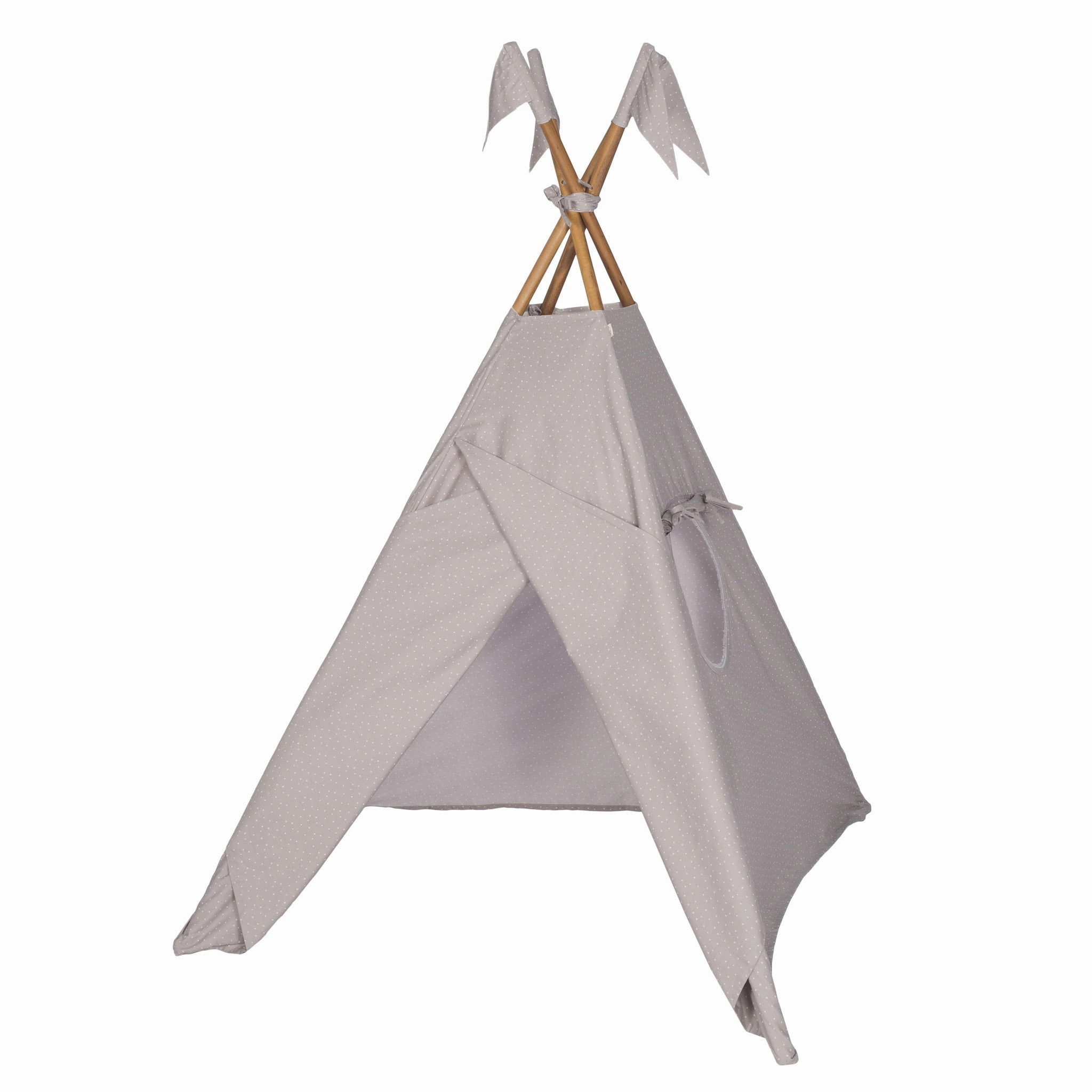 Numero 74 Tipi Tent Stars Silver Grey