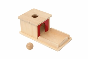 Object Permanence Box with Tray