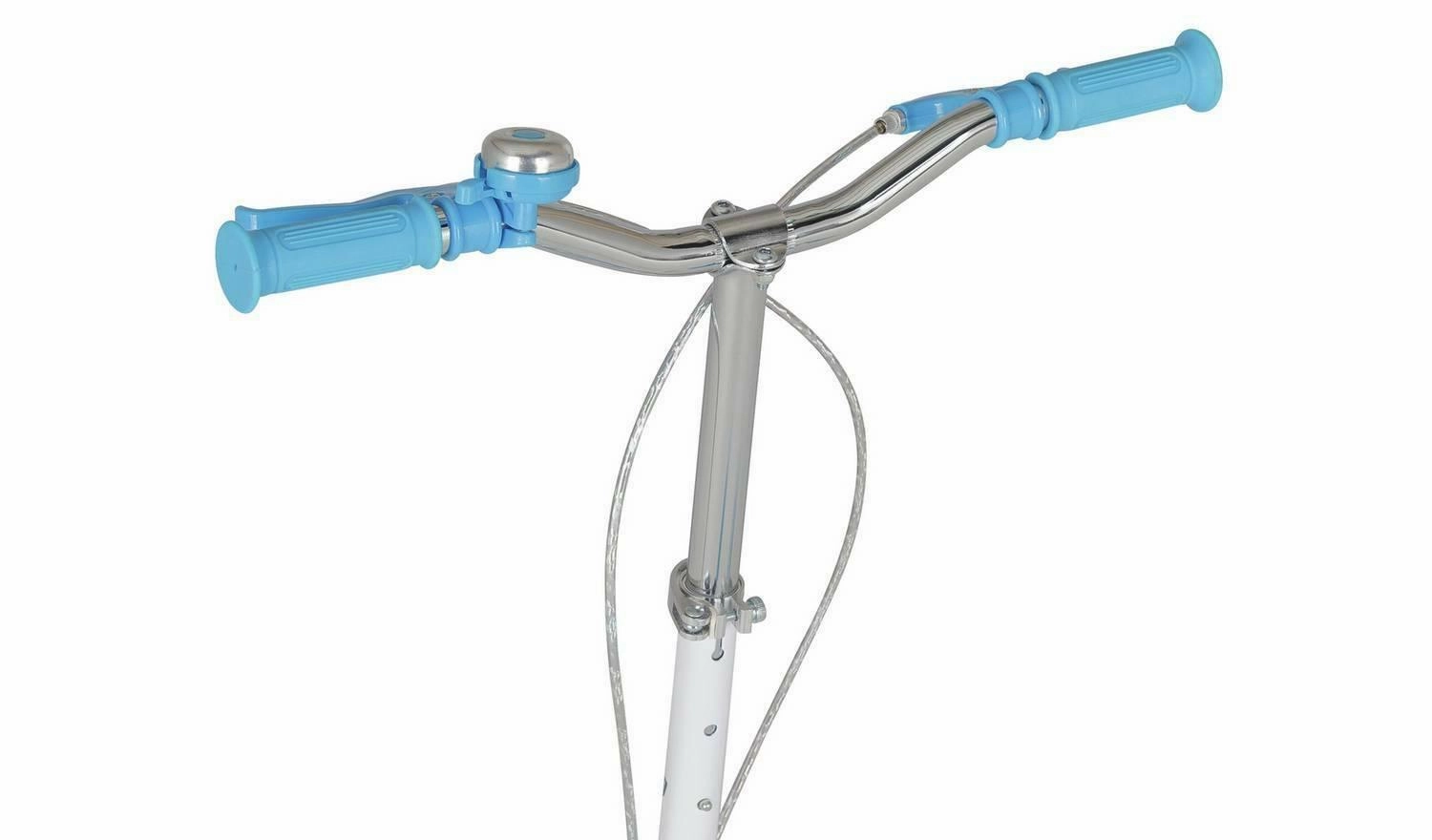 Ozbozz Scissor Boys Scooter White/Blue