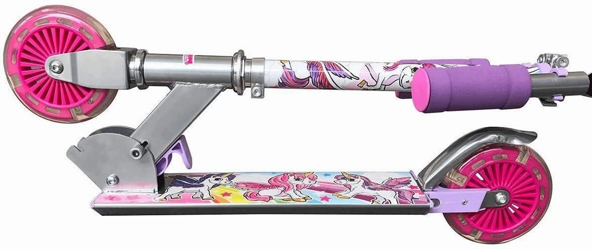 Ozbozz Unicorn Scooter with Light up Wheels