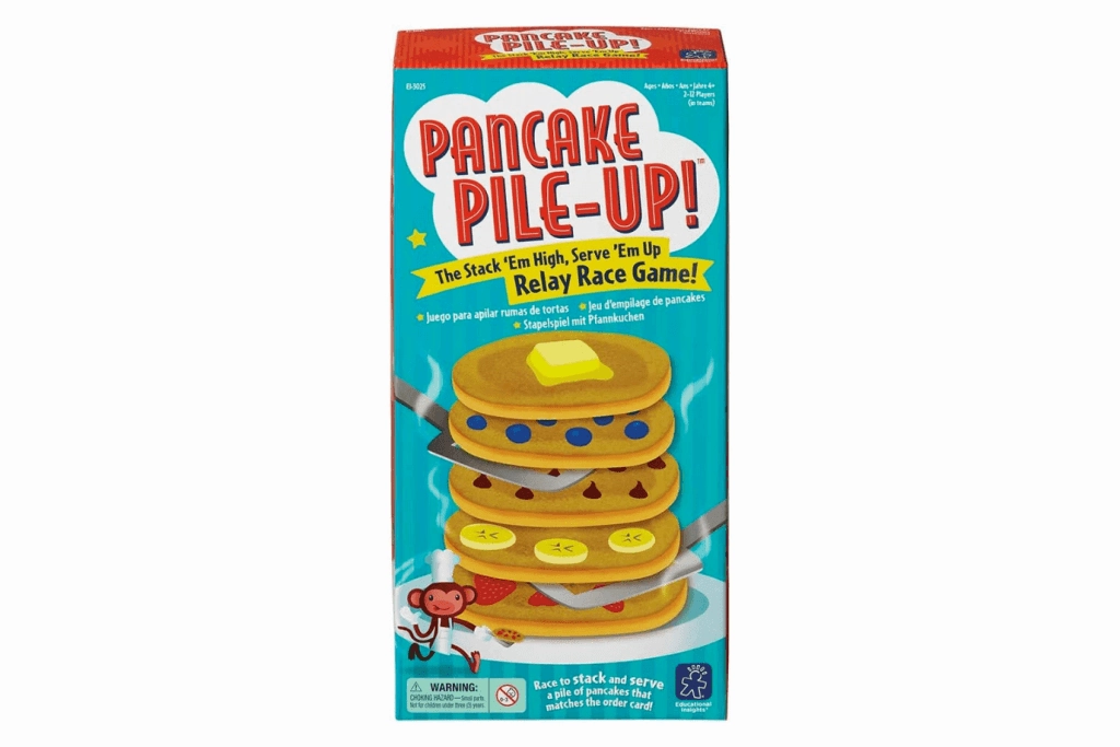 Pancake Pile-Up Relay Game