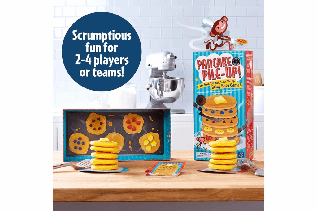 Pancake Pile-Up Relay Game
