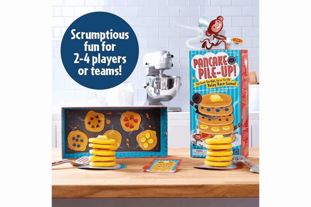 Pancake Pile-Up Relay Game