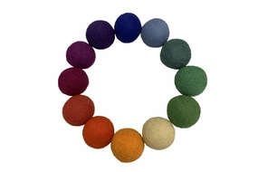 Papoose Felt Goethe Balls (5cm, 12 Balls)