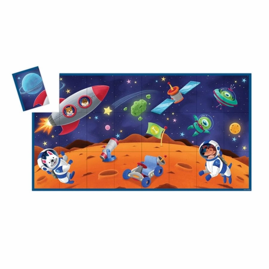 Peaceable Kingdom - Match Up Game and Puzzle: Space