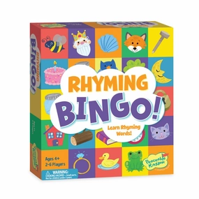 Peaceable Kingdom - Rhyming Bingo Board Game