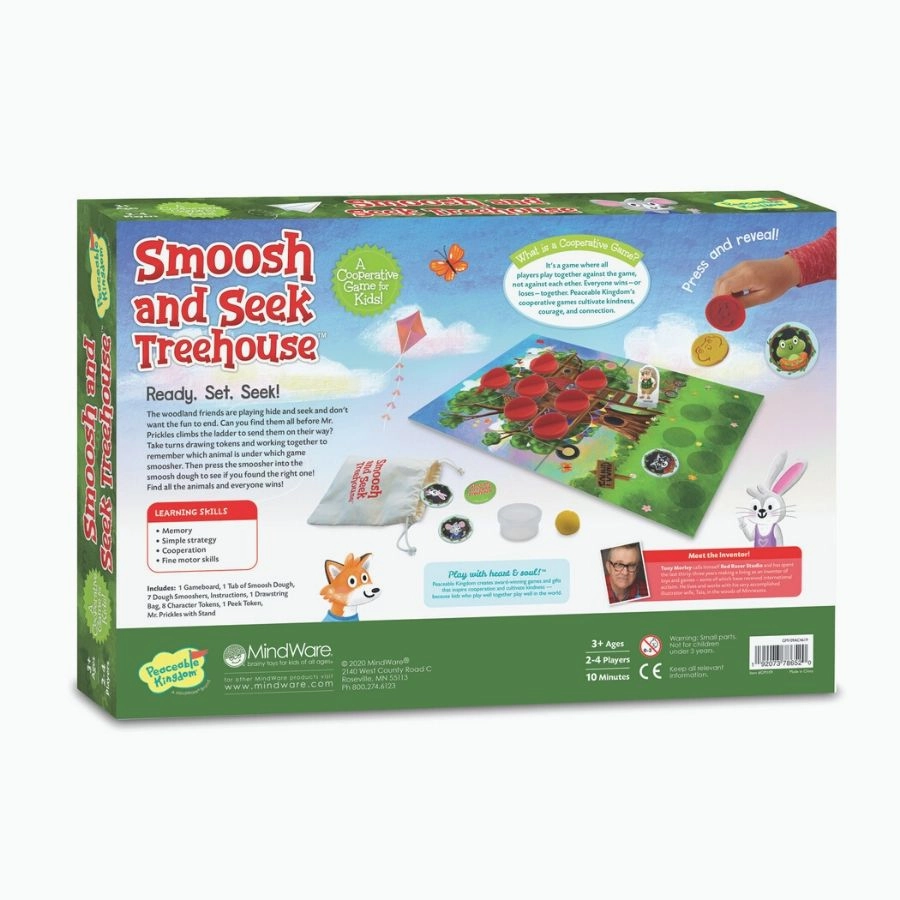Peaceable Kingdom - Smoosh and Seek Treehouse Game