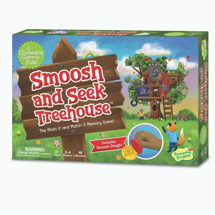 Peaceable Kingdom - Smoosh and Seek Treehouse Game