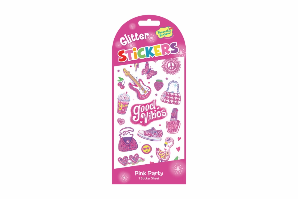 Peaceable Kingdom Stickers - Scratch & Sniff, Glow In The Dark, Puffy, and Foil
