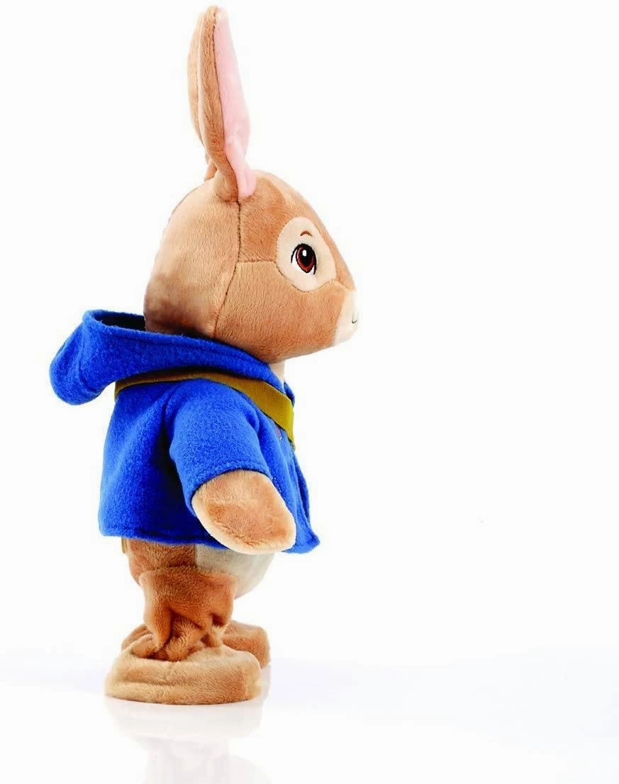 Peter Rabbit PO1238 Talking and Bouncing Peter Rabbit Plush Toy