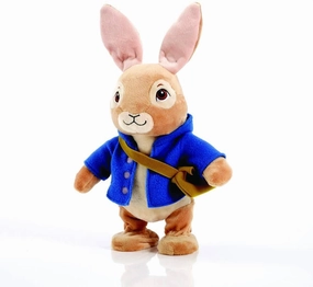 Peter Rabbit PO1238 Talking and Bouncing Peter Rabbit Plush Toy