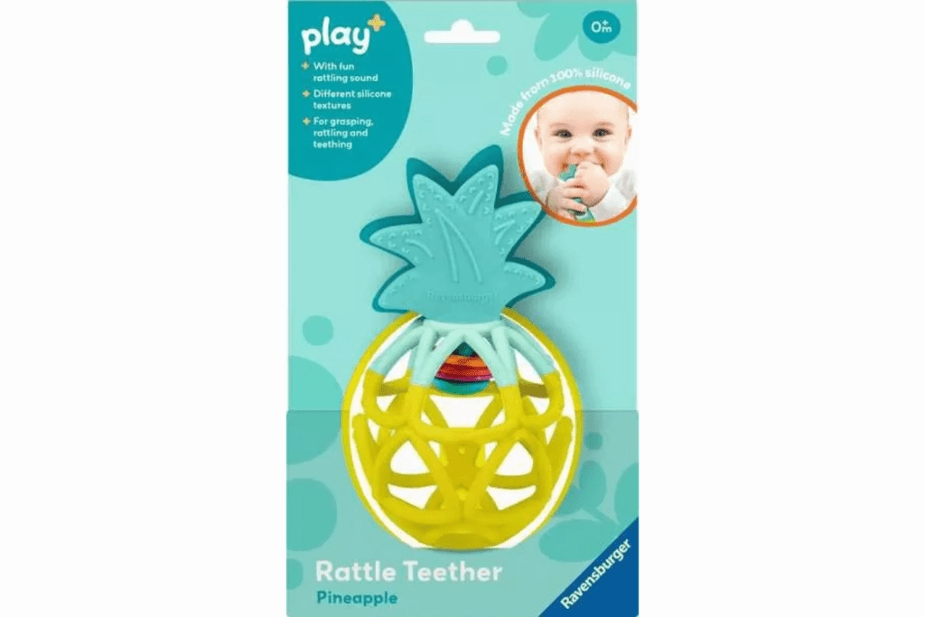 Pineapple Rattle Teether