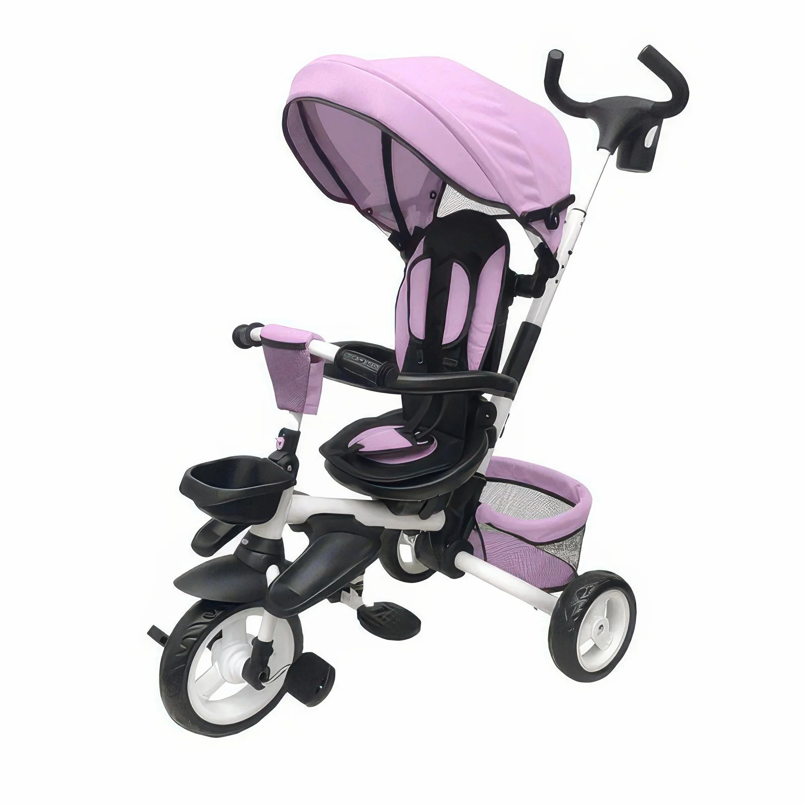 Pink Folding Tricycle