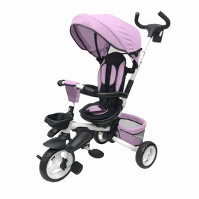 Pink Folding Tricycle